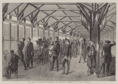 パリ近郊のヴァンセンヌにある最近のティアナショナル 作： Jean Adolphe Beauce